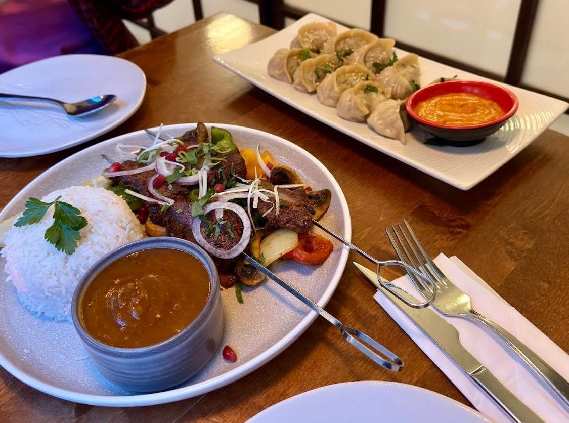 Restaurang Interiör och mat